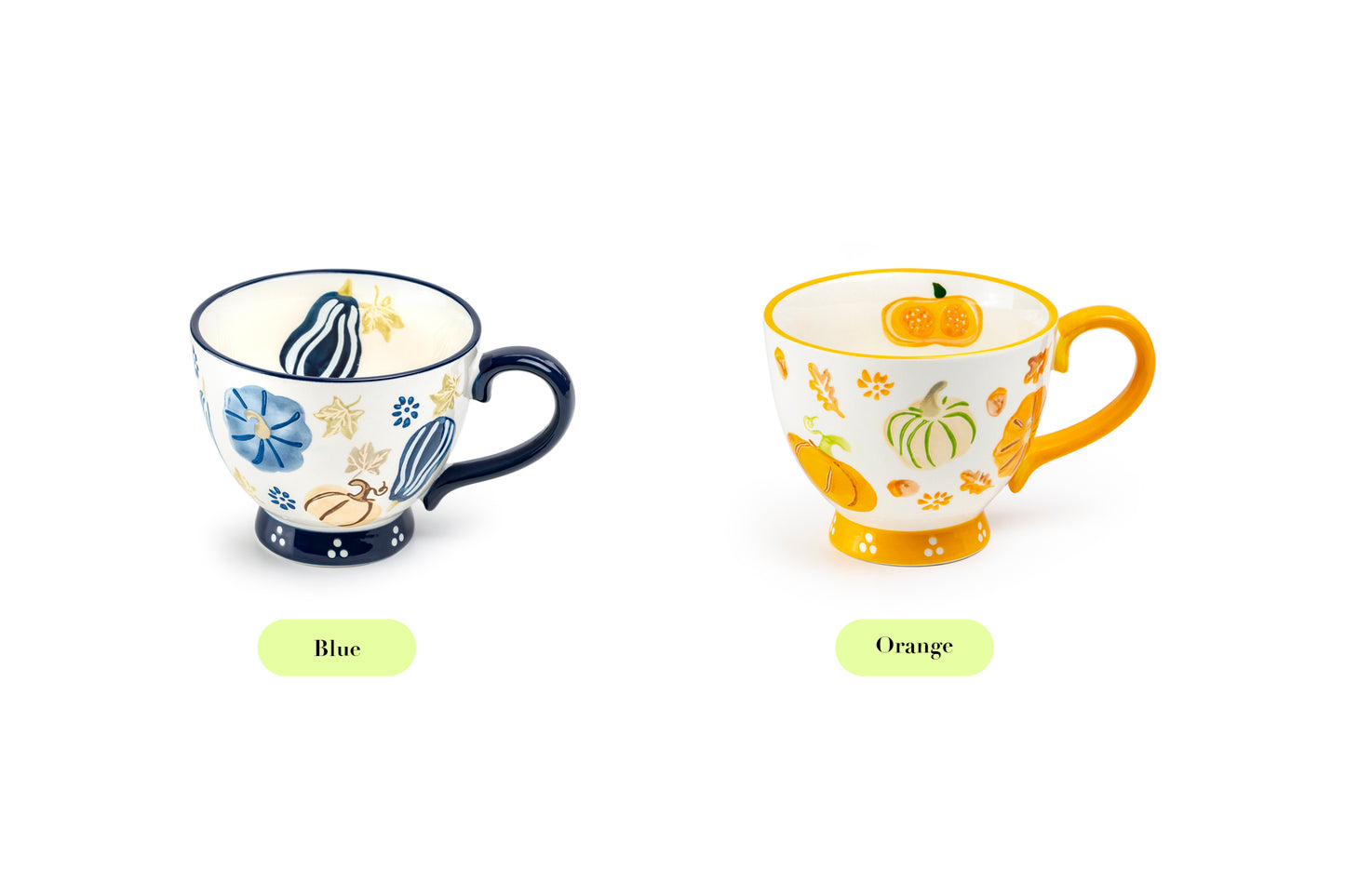 Pumpkins Orange Latte Mug