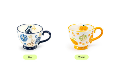 Pumpkins Orange Latte Mug