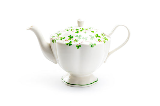 Shamrock Fine Porcelain Teapot