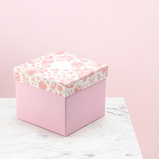 Flower Garden Pink Gift Box